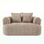 Canapé-lit à assise profonde de 64 po pour salon, chambre à coucher, appartement, bureau-543743661