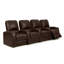 Upholstered Home Theater Seating with Cup Holder-30878967-35197107