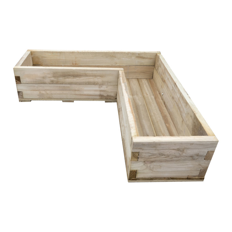 Wood Raised Garden Bed