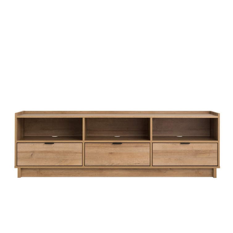 Chaunta Simply Modern 3 Drawer 70.25" W x 22" H x 16" D TV Stand