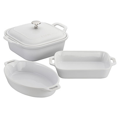 Staub Ceramics 4-piece Baking Dish Set