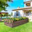 Isan Wood Raised Garden Bed
