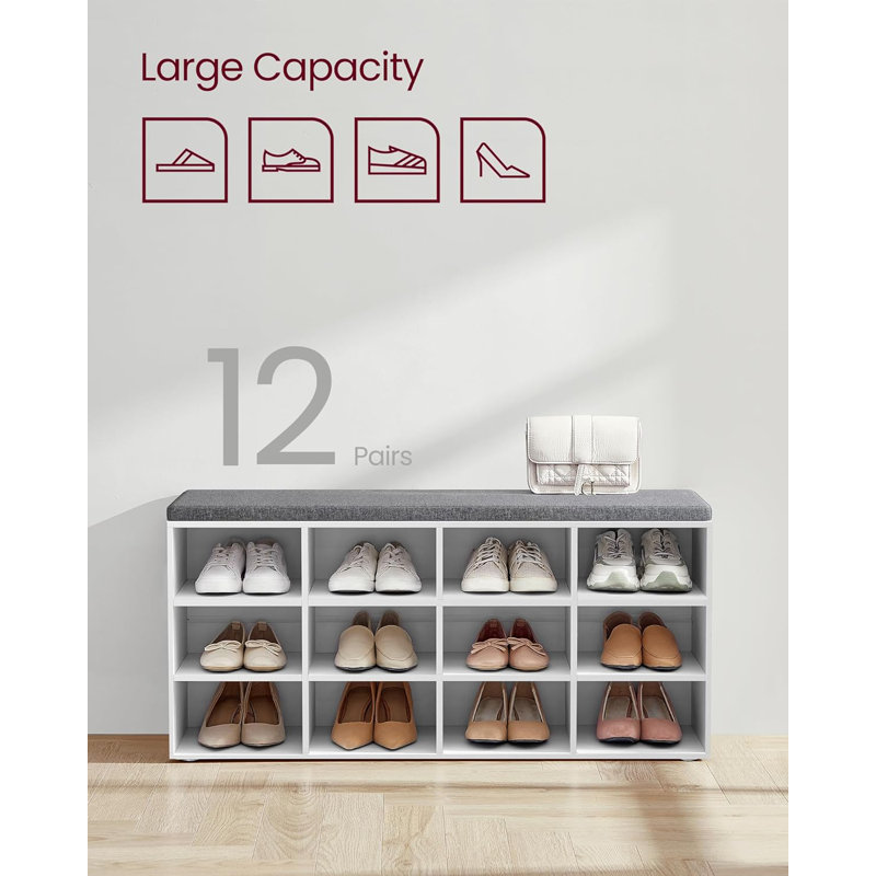 Entryway Shoe Rack Bench with Storage