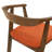 Jeyhan 7 Piece Round Dining Table Set in Rubberwood and Fabric-1372823804-1372823802