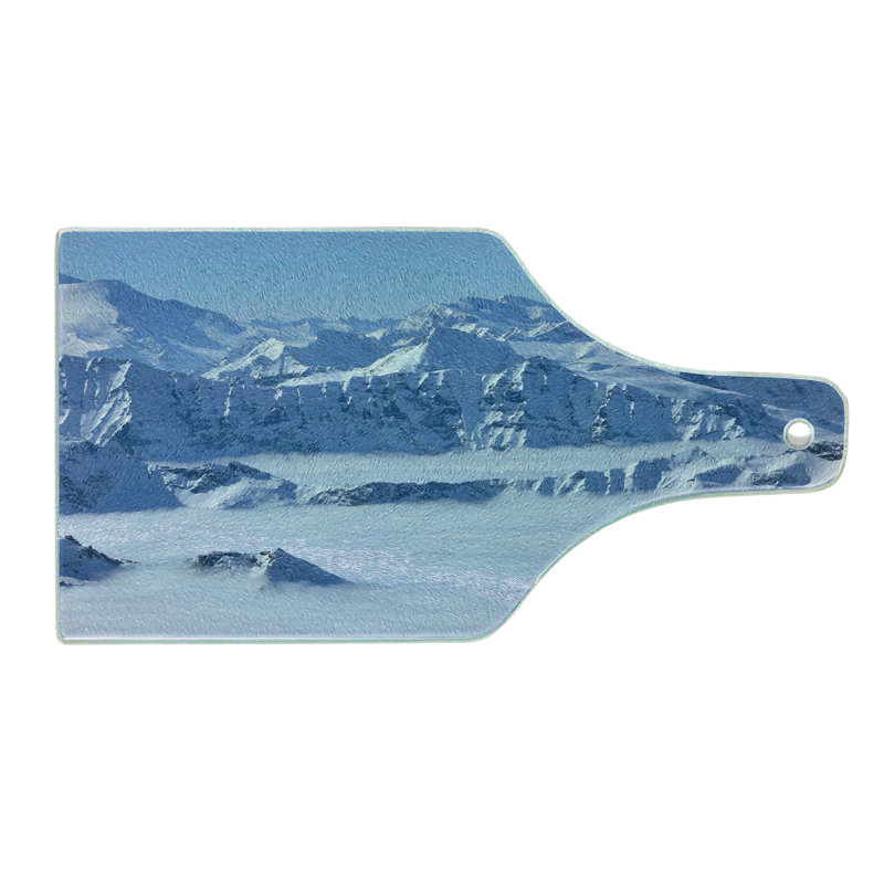 Planche à découper en verre trempé Ambesonne