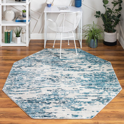 Tapis bleu Frankton