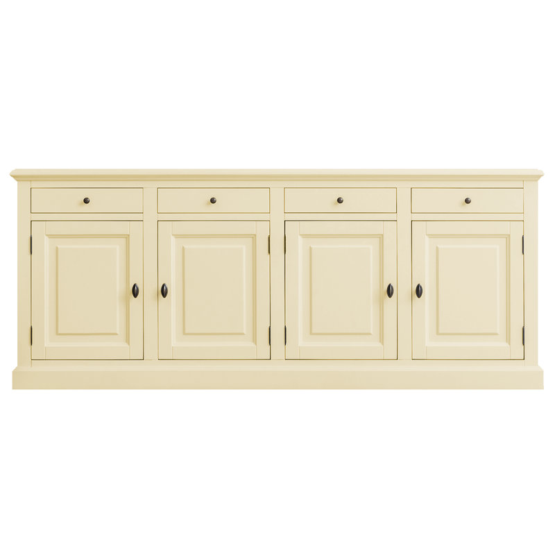 Chapne 230cm Sideboard, Light Ivory