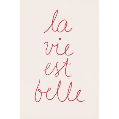 «En France V», art textuel sur toile