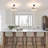 2-light Mordern Fabric Drum Chandelier -1859261828
