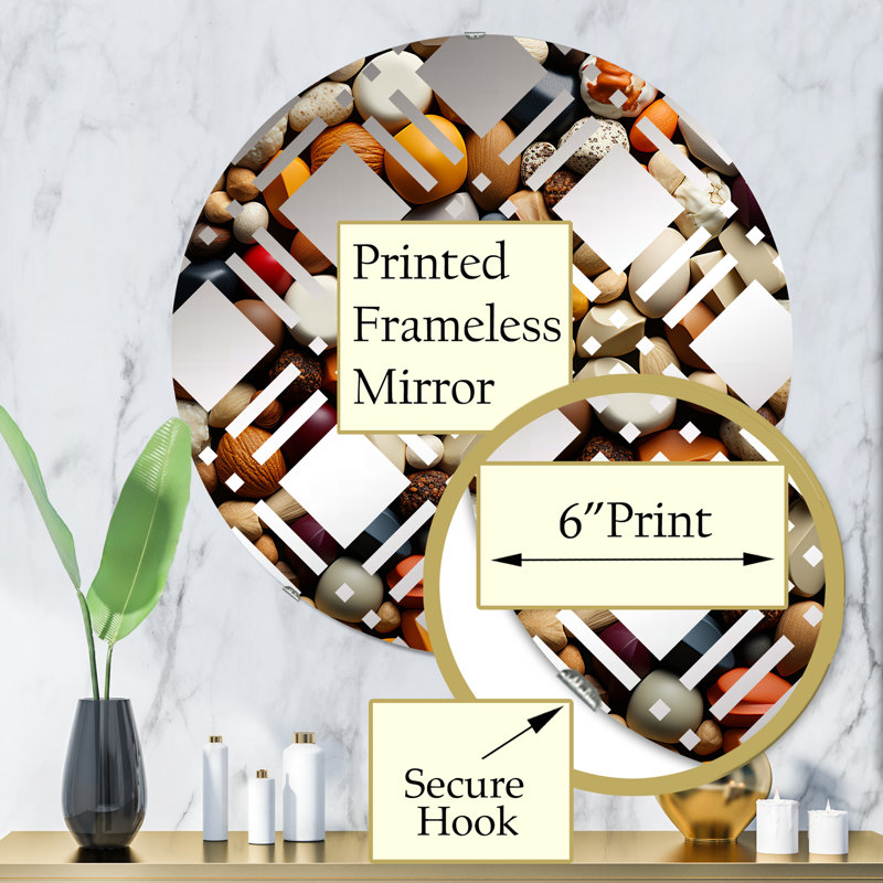 Avalea Circle Mirror, 31.4" x 31.4"