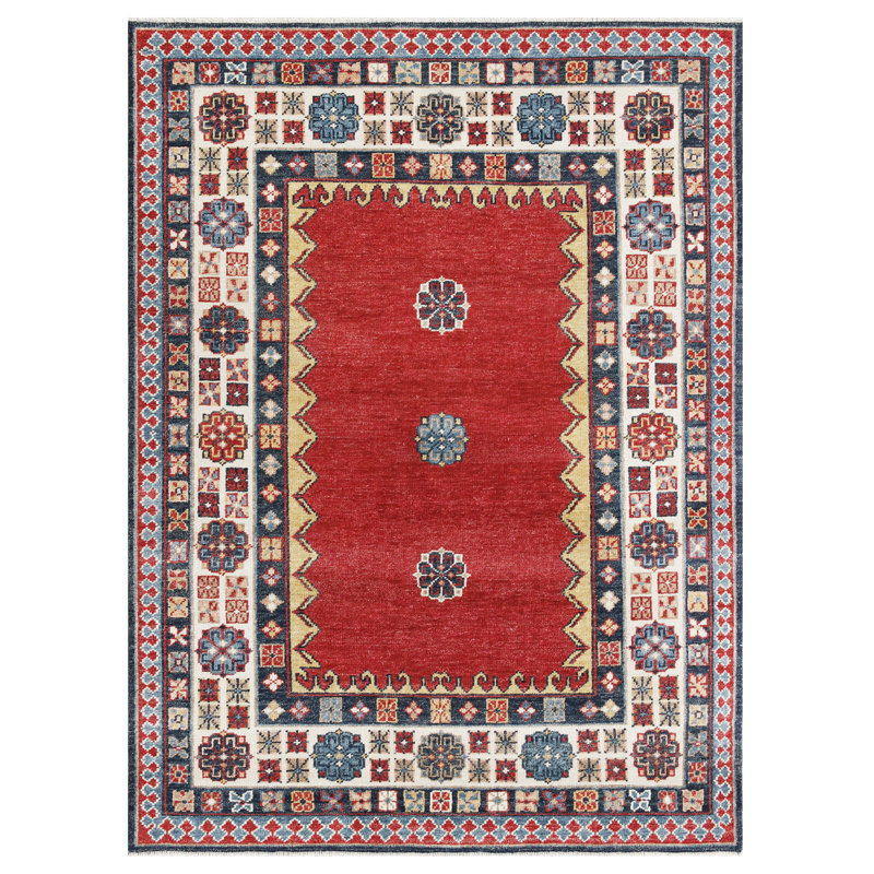 Tapis rustique en laine noué à la main Rustic