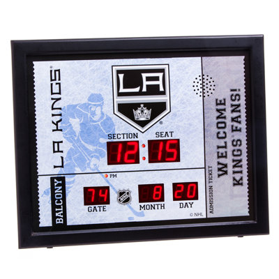 NHL Wall Clock