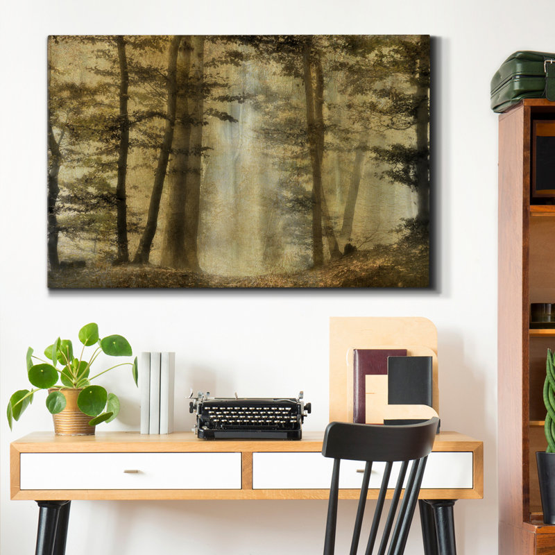 Golden Magic - reproduction sur toile tendue, H 36 po x l 24 po x P 1 po