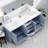 Double Bath Vanity 84 In. W X 22 In. D