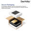 Évier de cuisine rectangulaire simple en composite de 25 po x 22 po Deervalley avec accessoires