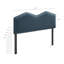 Tête de lit Cosette Performance en velours bleu cadette-876476901-876476903