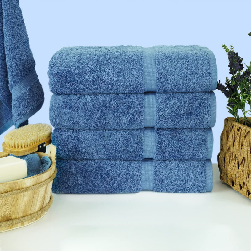 Serviettes de bain 100% coton