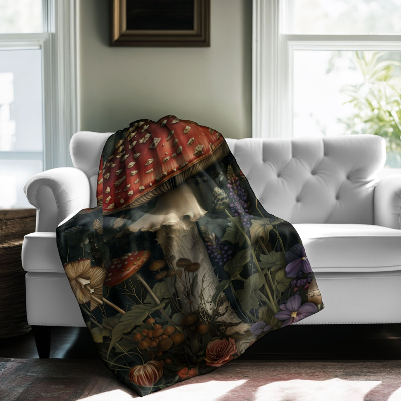 Couverture Dreamy Forest Glades, L 80 po x l 60 po
