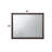 Madison Espresso Finish Mirror