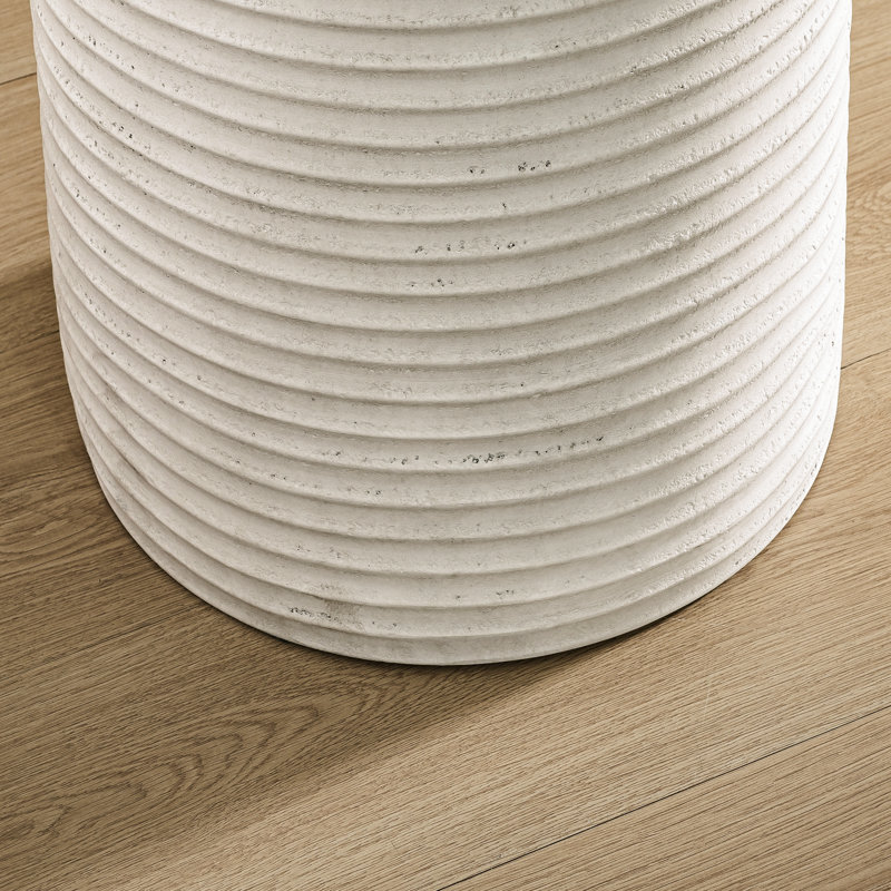 Table de bout Aneiro, Blanc