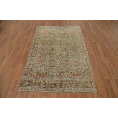 Antique Traditional Area Rug 4x6