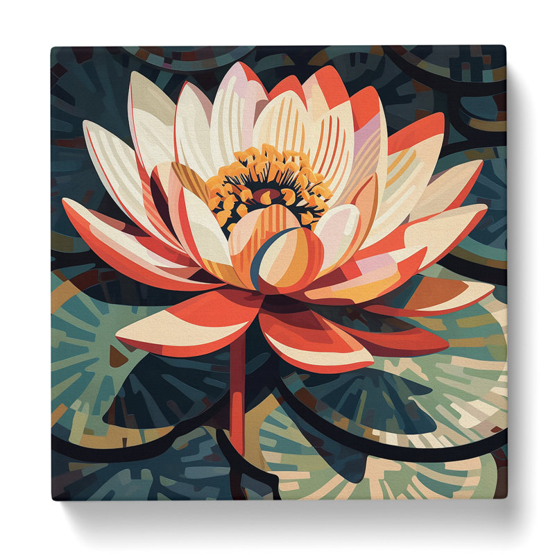 Modern Wall Art - Wrapped Canvas - Framed Print