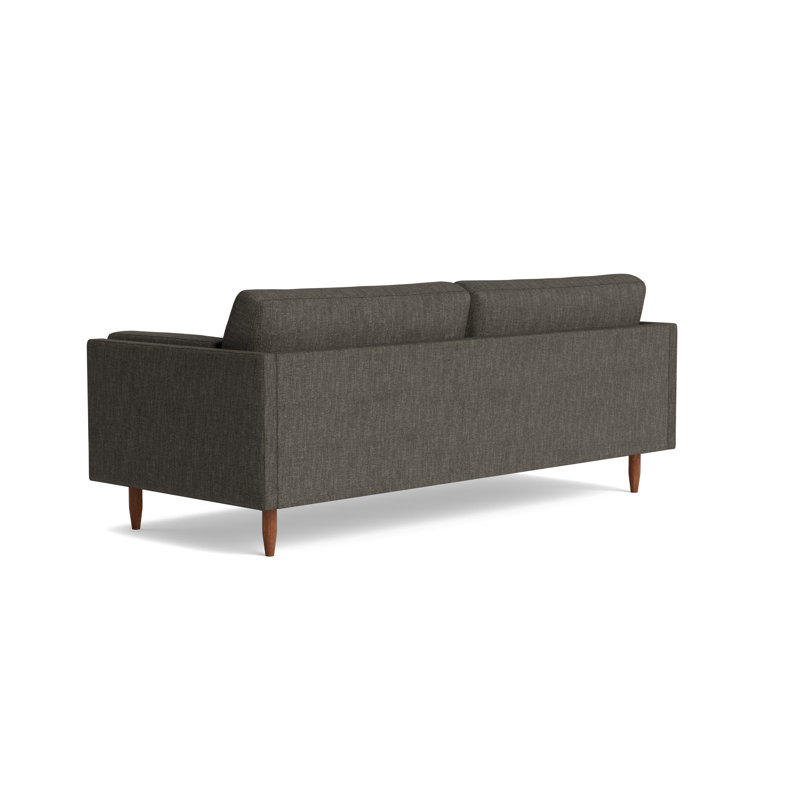 Skinny Fat Sofa ("85"), Performance Weave - Onyx