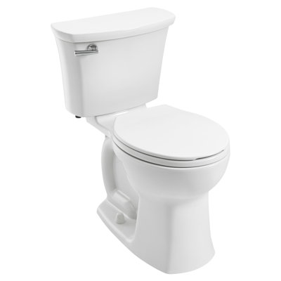 American Standard Edgemere 1.28 Gallons GPF Round Comfort Height Floor Mounted Kit (Seat Not Included)