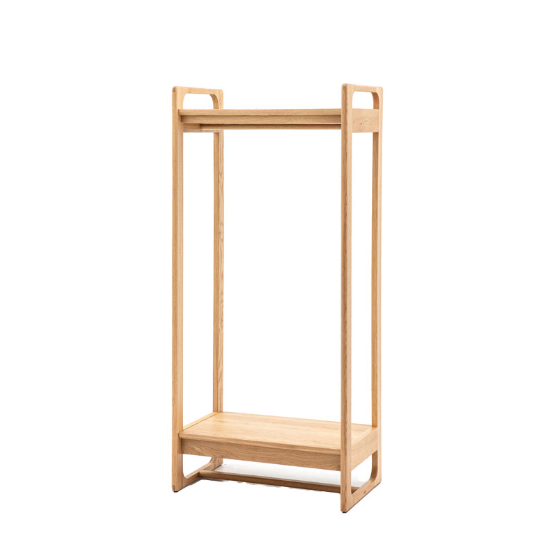 Shanda Oak 80% / Oak Veneered MDF 20% Wardrobe