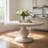 Ian Dining Table, Solid Pine Wood, Pedestal Base, Round 63 Inch-111119522