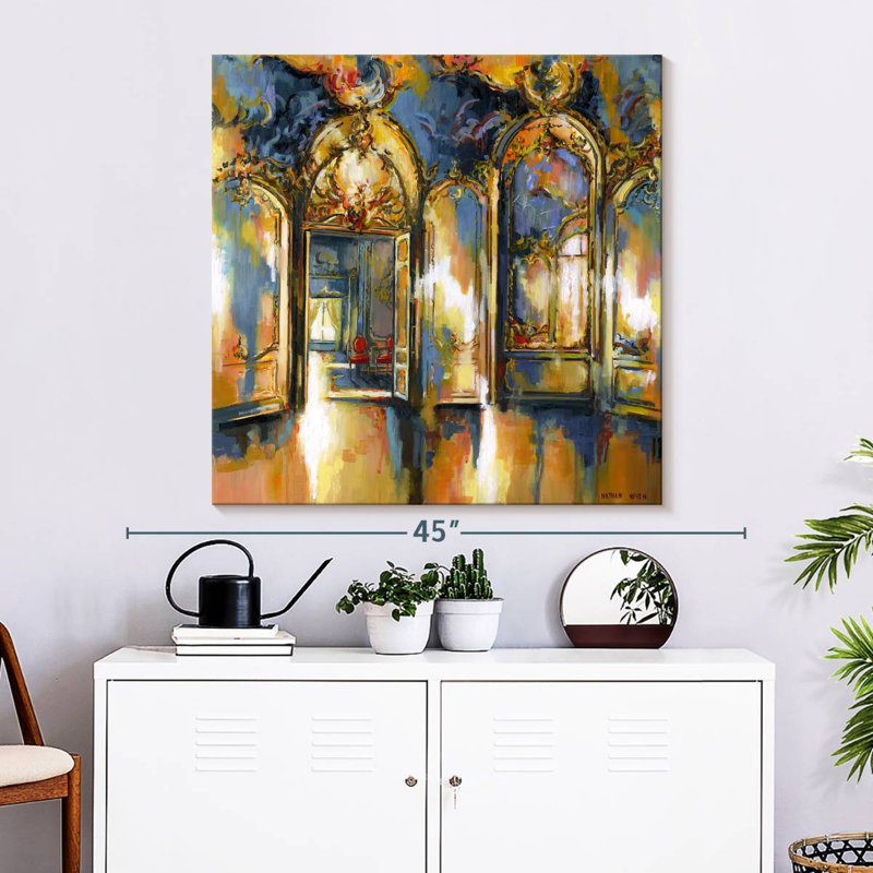 Lilie Living In Chateau, 33" H x 33" W