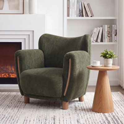 Chaise d'appoint rembourrée Halenza