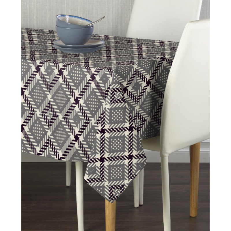 Longwell Check Tablecloth, 104" L x 60" W