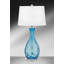 Lampe de table en verre