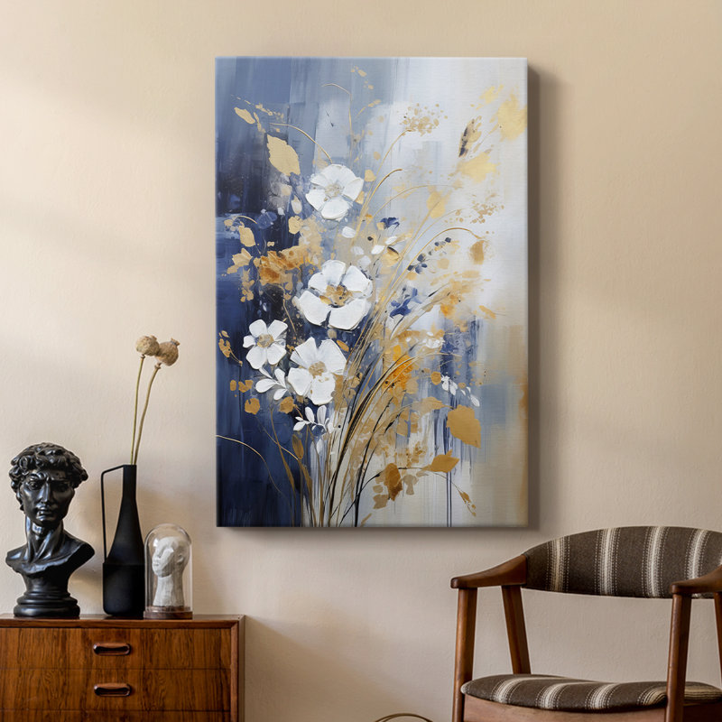 FLORAL Series CCCCXXVII - Gallery Cavas sur mesure, H 18 po x l 12 po