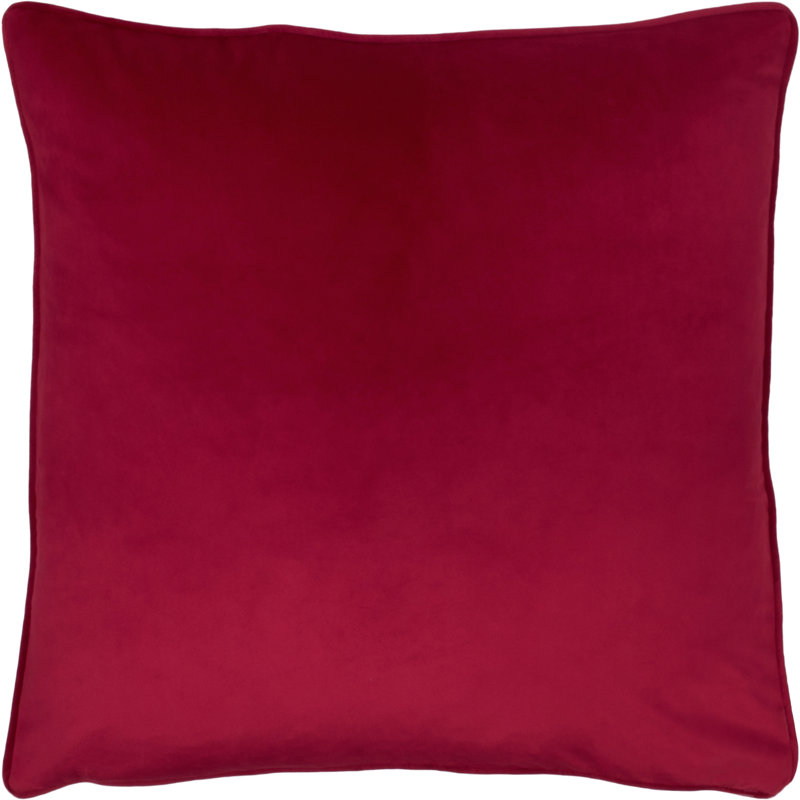 Opulence Square Cushion, Scarlet