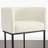 Upholstered Counter Stool with Metal Frame-1555211742
