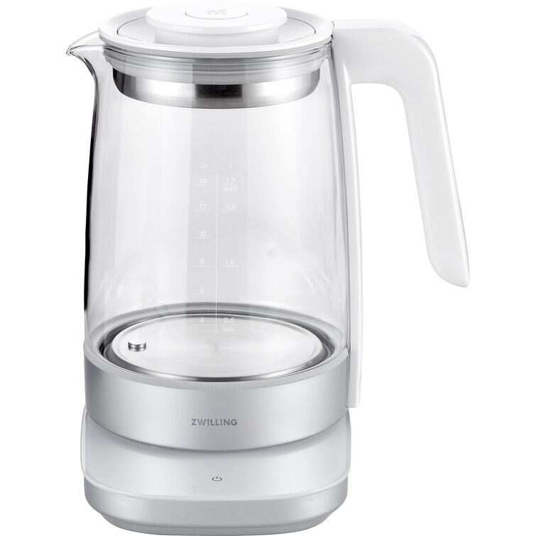 Zwilling - Enfinigy Glass Kettle - Silver