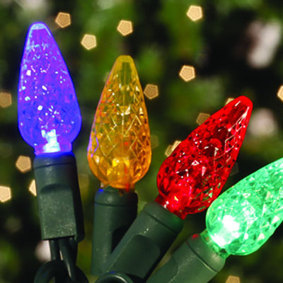 70's LED Strawberries - 35 ft
