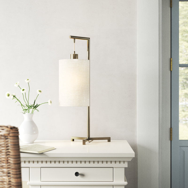 Valerie Metal Table Lamp, Brass