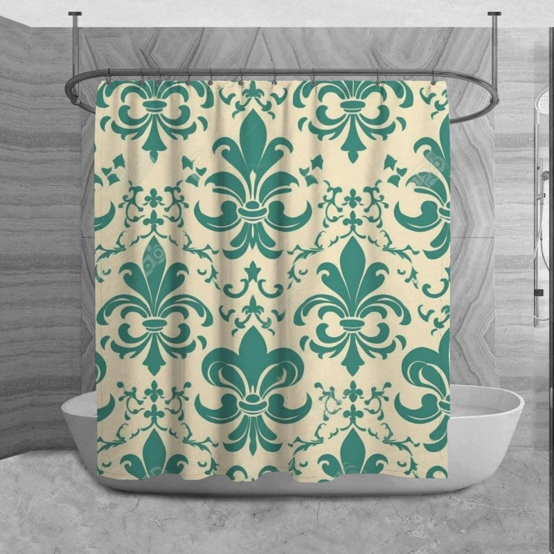 Rideau de douche Zareyah, H 73 po x l 70 po