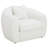 Bethony Faux Sheepskin Upholstered Accent Chair Natural