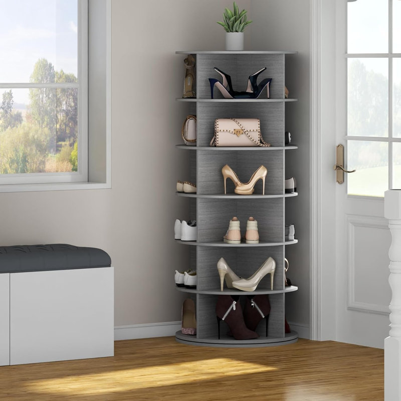 28 paires de rangement pour chaussures, Gris