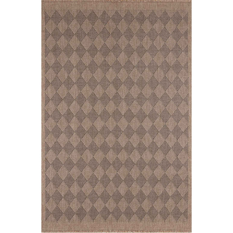 Nature Collection Argyle Indoor / Outdoor Area Rug, Rectangle 240 x 340cm