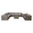 Lazaro Fully Assembled 10 Piece Sectional Seating Group with Sunbrella Cushions-1231455005-1231455007