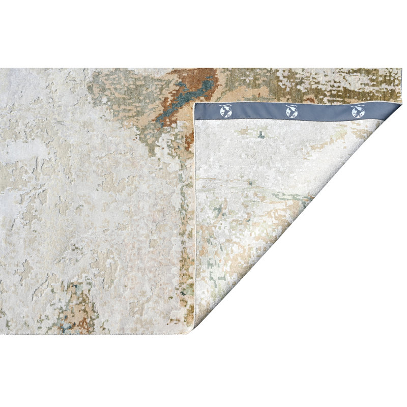 Windsom Hand Knotted Area Rug, Rectangle 8' x 10'
