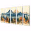 Mountain Forest Pine Tree oots IV - Forest - Art mural traditionnel pour le salon-547807690-547807735