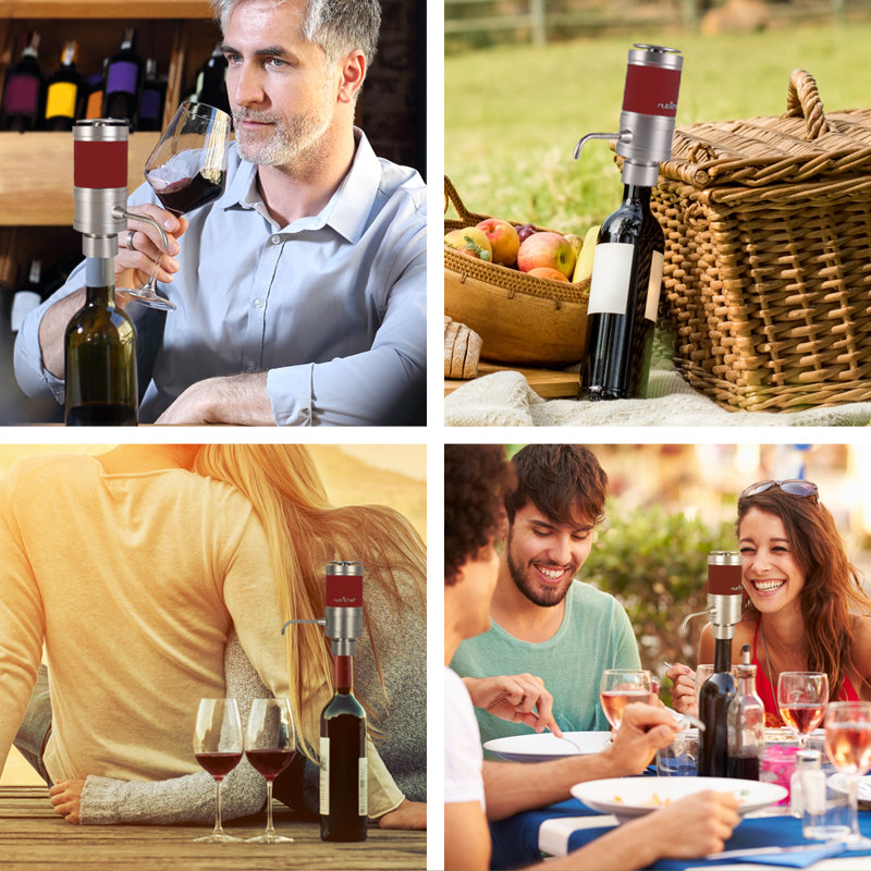 Aérateur de vin électrique