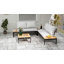 Outsunny 4 Piece L Shaped Garden Furniture Set 4 Seater Corner Sofa-564803745