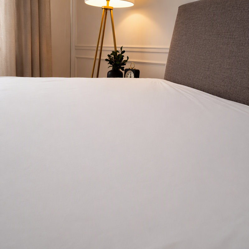 Protège-matelas hypoallergénique avec fermeture éclair étanche